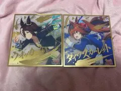 ウマ娘 ビジュアルアートボード ダイワスカーレット ウオッカ