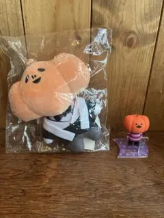 ジャック・オ・蘭たん ミッキー ぬいぐるみ キーホルダー 特典巾着