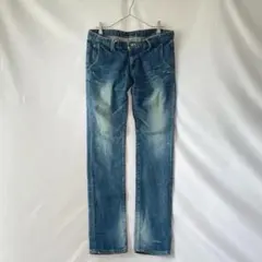 LUXE購入 CHIMALA チマラ インディゴ ストレッチデニム 30 LLのサムネイル
