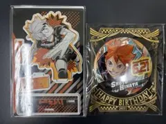ハイキュー 日向翔陽 缶バッジ アクスタ