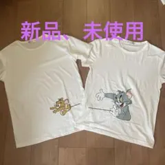 新品未使用　トムとジェリーTシャツ２枚セット