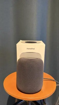 Apple HomePod 第一世代 スペースグレイ 化粧箱付き - メルカリ