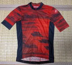 Castelli サイクルジャージ レッド ブラック Sサイズのサムネイル