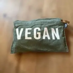 AND PACKABLE エプロン VEGAN カーキのサムネイル