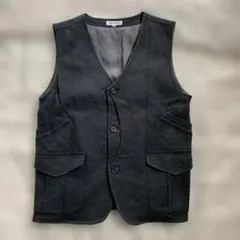 【美品】URBAN RESEARCH ダークグレー ベスト 40