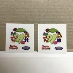 ポケモンパンシール　デコキャラシール　ポケモンシール　チコリータ　２枚