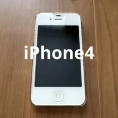 Apple iPhone 4本体 ホワイト　ジャンク品