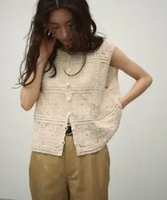 Lutim by u クロシェレースベスト