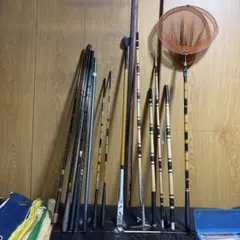 値下げ 竹竿 2本セット 竿正 和竿 - メルカリ