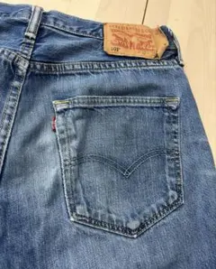 ポーランド リーバイス 501 W32L32 デニム ジーンズ ポケットプリント