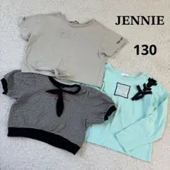 JENNI ジェニィ Tシャツ ロンT 半袖 長袖 女の子 春夏 130