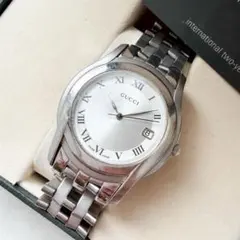 【稼働品】箱付き GUCCI グッチ 5000M メンズ 腕時計のサムネイル