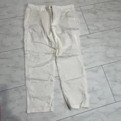 UNIQLO 白　ロングパンツ