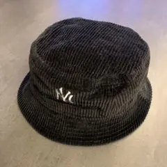 ニューエラ　コーデュロイ　バケットハット