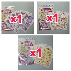 サンリオキャラクターズ シール ステッカー ランダム クロミ ポチャッコ プリン