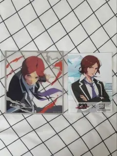 ペルソナ2罰 周防達哉 クリア色紙＆ブロマイド 2点セット