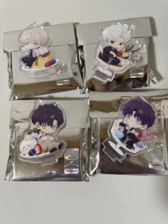恋と深空 スイパラコラボ アクリルキーホルダー 4点セット