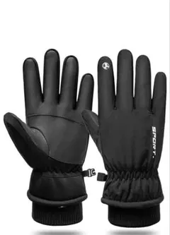 メンズ アウトドアグローブ 防寒グローブ 冬 サイクルグローブ M