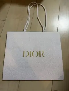 DIOR ショップ袋 ショッパー ホワイトのサムネイル