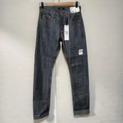 新品 ユニクロ＋J セルビッジデニム 23 赤耳