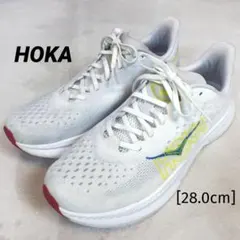 ホカHOKA MACH6 ランニングシューズ ホワイト 28.0cm スニーカー