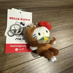 ランリオ　ハローキティ クリスマス　ぬいぐるみキーホルダー