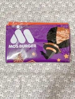 【新品未開封】モスバーガー レジャーシート マント ハロウィン