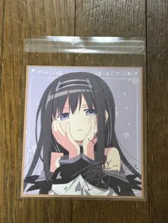まどか☆マギカ ワルプルギスの廻天 特典 ミニ色紙 ほむら