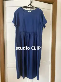 studio CLIP リネンワンピース