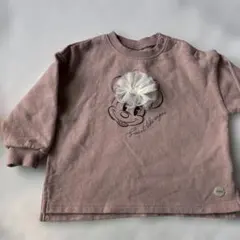 futafuta 90cm ピンク トレーナー　ミニーマウス　ディズニー