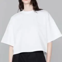 HYKE クロップド Tシャツ ホワイトのサムネイル