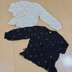 apreslescoursアプレレクール120⭐薄手トレーナー二枚セット柄あり