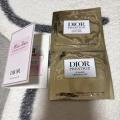 디올 Dior 향수 & 프레스티지 메이크업 드롭 & 세안료 3 종류 세트