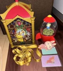 ディズニー　ポップコーンバケット美女と野獣　エイリアン　入れ物　ラブブ