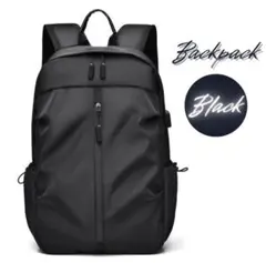 値下げ⭐ビジネス リュック バックパック ブラック USB 多機能 大容量