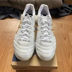 ASICS DS LIGHT CLUB TF WIDE ホワイト/ゴールド