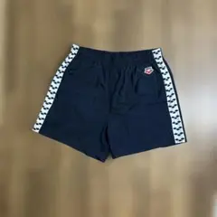 arena パンツ ネイビー ロゴテープ