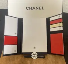 シャネル高級文具セット. メモ＋鉛筆+付箋 + バンド+シャネル紙袋付