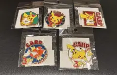広島カープ オリジナル ポケモン ピンバッジ ピカチュウ カープ 30周年