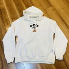 BERNAキャラクタープリント パーカー ホワイト