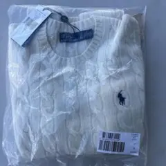 Polo by Ralph Lauren 長袖セーター S毛80 カシミヤ20