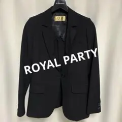 ROYAL PARTY ブラック テーラードジャケット