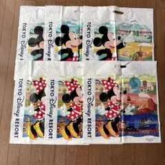 東京ディズニーリゾート ショッピングバッグ 6枚セット