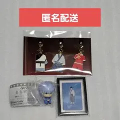 銀魂 吉原大炎上 衣裳モチーフチャーム 万事屋 銀時 新八 神楽 まちぼうけ