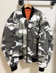 90s HOPE MFG MA-1 迷彩 ブルーカモ USA製 M - メルカリ