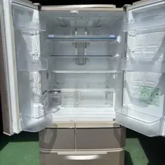 三菱 冷蔵庫 520L MR-E52S-F 6ドア 2011年製 動作確認済のサムネイル