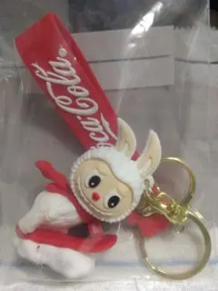 コカ・コーラ ウサギキャラクター キーホルダー　LABUBU　ラブブ　風