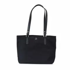 美品　ケイトスペード　トートバッグ　肩掛け可能　ブラック　ナイロン