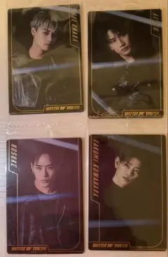 BATTLE OF TOKYO TJBB 4人ウエハースカードセット