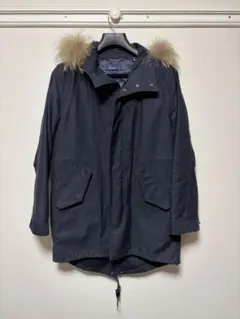 FRED PERRY ネイビー モッズコート XS